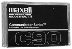 Maxell COM-90 Communicator Series Audio Cassette