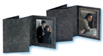 TAP Photo Folder Frame Avanti Black/Gold 4x6 - 25 pack #102399R25