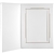 TAP Photo Folder Frame Whitehouse 4x6 - Single Frame: 103126R25-S
