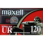 MAXELL UR-120 Blank Audio Cassette Tape - 1 pack : 108010