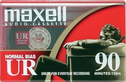 Maxell Normal Bias UR 90-Minute Audio Cassette Tape