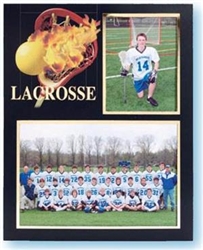 LaCrosse player/team 7x5 & 3x5 memory mates photo frame pack of 10