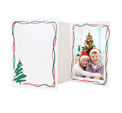 TAP Holiday Tree Photo Folder (Single Frame) 4x6: 149681500-1