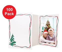 TAP Holiday Tree Photo Folder (package of 100) 4x6: 149681500-100
