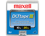 Maxell DLT III Data Tape Cartridge 10/ 20 GB, Part # 183670