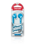 Maxell Jelleez Soft Ear Buds Blue with MIC  JELM-BL
