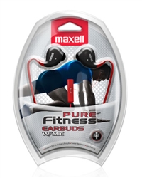 Maxell Pure Fitness Ear Buds w/MIC   PFIT-1