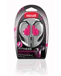 Maxell Fitness Earhook with MIC Pink  EH-131PK