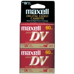 298012 Maxell DVM-60 min 2 Pack