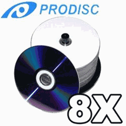Prodisc DVD 46153128 Spin X White Thermal
