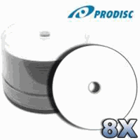 Prodisc DVD 47DR8-WIH50C Spin X White Inkjet