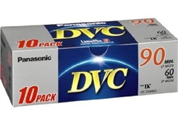 Panasonic DVM60 Mini DV Tape 10 Pack