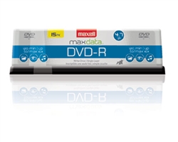 Maxell DVD-R 15PK SPN  DVD-R 4.7 GB Spindle