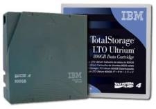 IBM LTO Ultrium-4, 95P4436, 800 GB/1.6 TB Compressed Data Cartridge