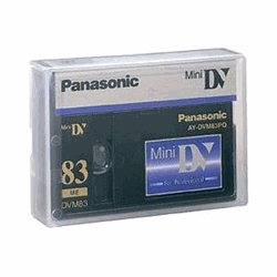Panasonic AY DVM63MQ 10 x 63min Master Electronics Mini DV tape 