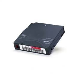 HPE LTO 7 Tape with Custom Barcode label (BaFe) C7977A-BC