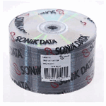SONIK/CMC DVD-R 16X Silver Shiny Hub Printable-50 Pack