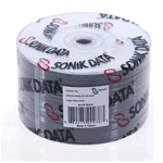 SONIK/CMC DVD-R 16X White Ink Jet Hub Printable-50 Pack