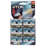 TDK MC-60 Microcassette tape 6PK