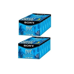 Sony DVC60PRL Mini DV Tape 10 pack