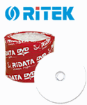 Ritek DVDWT DVD White Thermal Printable