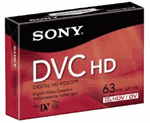 Sony DVM-63HDR 63 Min Mini DV HD