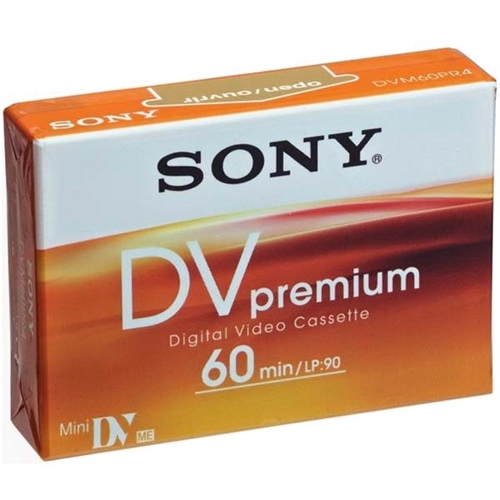 métal Polarisation Sony Cassette DV 1 x 40min 