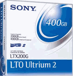 Sony LTO 2 Ultrium Tape 200/400GB LTX200G