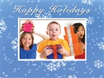 Happy Holidays Photo Folder Frame Horizontal 6x4