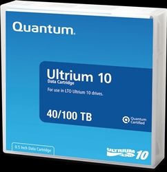 Quantum  LTO 10 Tape 40 TB, MR-A10MQN-01 LTO 10 Ultrium Tape Data Cartridges