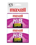 Maxell P6-120 XRM Hi Professional Quality 8mm Videocassette (2 Pack)
