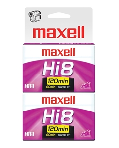 Maxell P6-120 XRM Hi Professional Quality 8mm Videocassette 