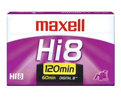 Maxell P6-120 XRM Hi Professional Quality 8mm Videocassette (1 Pack)