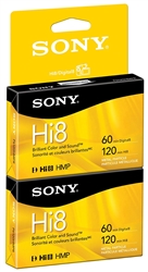 Sony P6-120HMPL/2C 120 Minutes Hi 8mm Video Cassette (1 Pack)