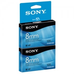 Sony P6-120MPL/2 120 Minutes 8mm Video Cassette (2 Pack)