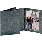 TAP Photo Folder Frame Avanti Black/Gold 5x7 - #PFEBAVA57-1