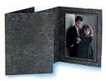 TAP Photo Folder Frame Avanti Black/Black 5x7 - #PFEEAVA57-1