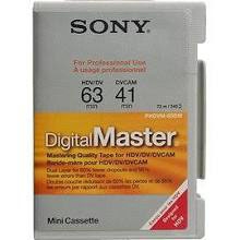 Sony PHDVM-63DM Digital Master Mini DV HD DVCAM Tape | Malelo.com