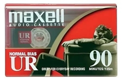 Maxell Normal Bias UR 90-Minute Audio Cassette Tape 100 pack